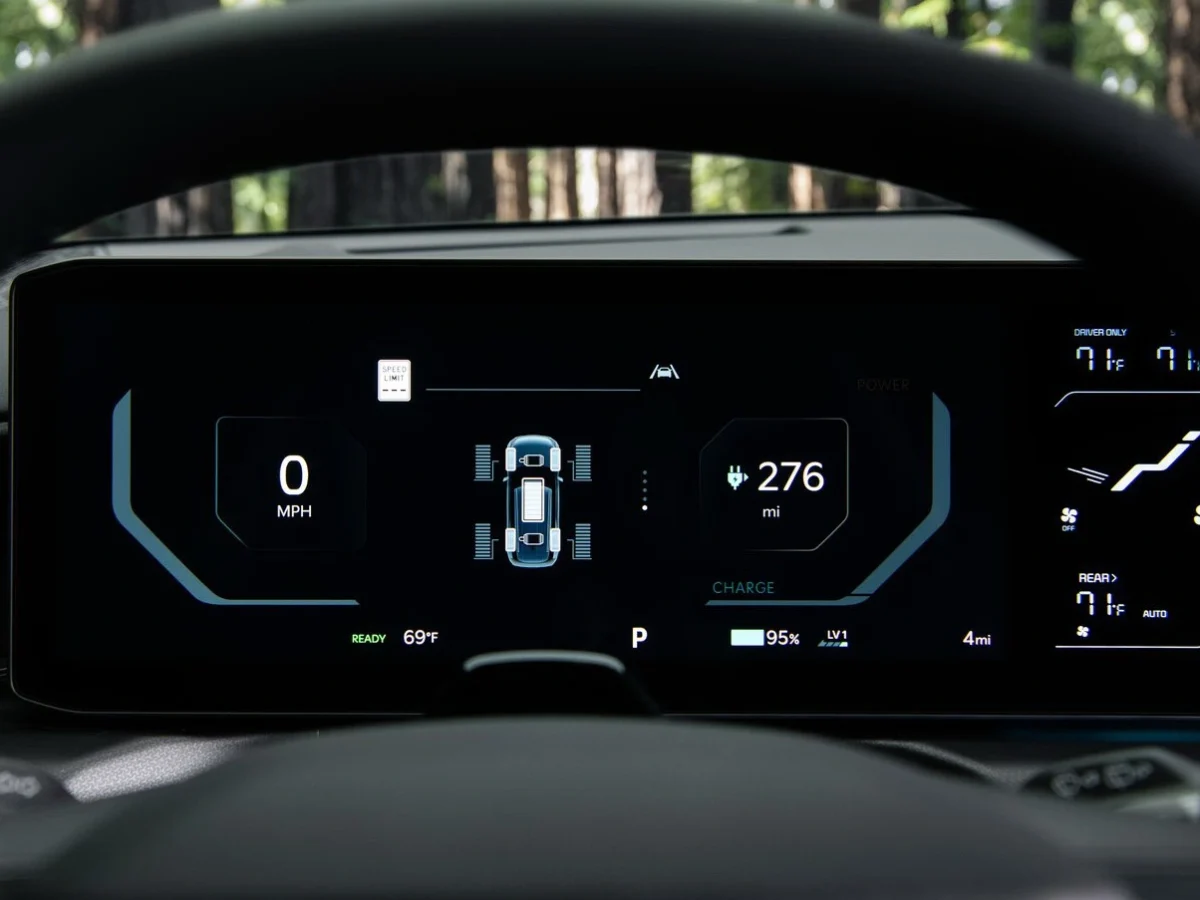 Приборна панель за рулем Kia EV9