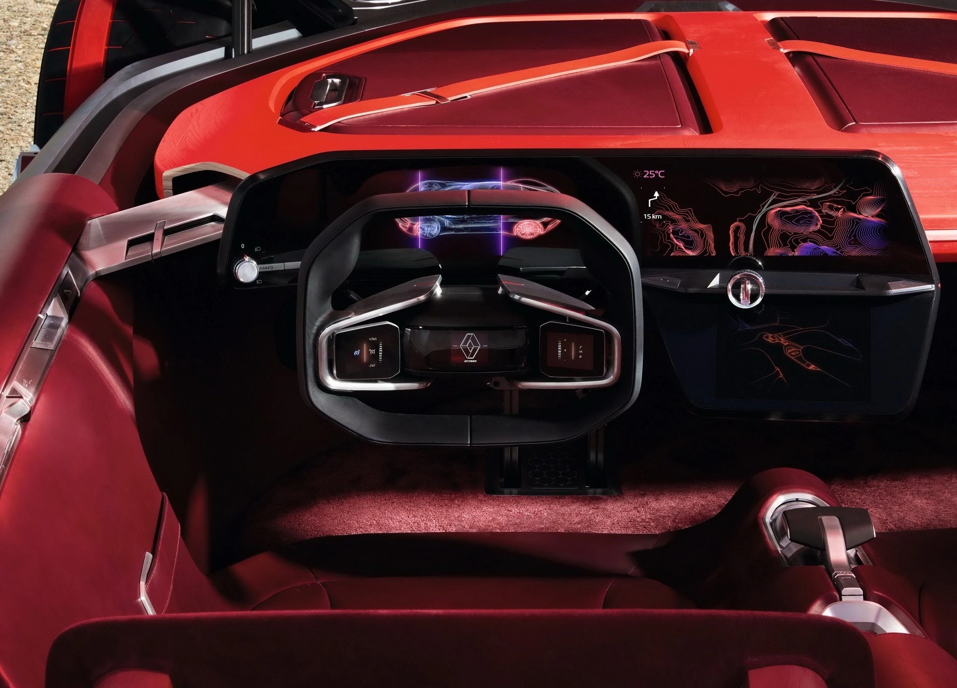 Салон та загальний інтерєр Renault Trezor Concept