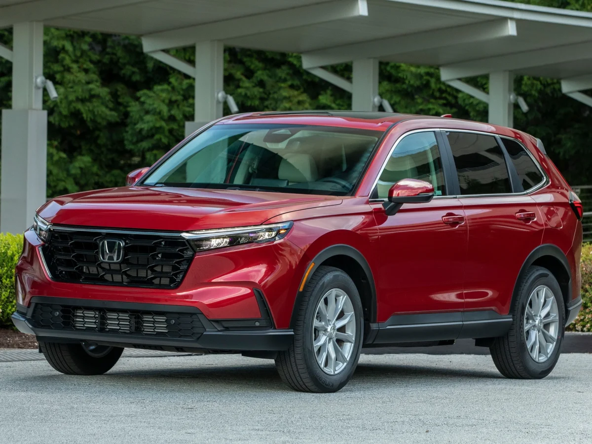 Вид в профіль Honda CR-V 2023 року