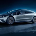 Вигляд в профіль Mercedes-Benz EQS 2024