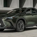 Вид з переду Lexus NX 2025 року